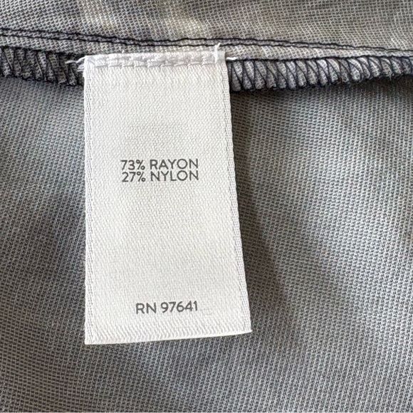 Pure Jill Tie Dye Stretch Velvet Midi Dress Women’s Medium Petite Blue Gray - Picture 9 of 9